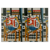 ビールのマグで生きる静物詩 カッティングボード (正面)