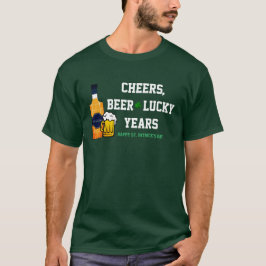 ビールのマグとウィスキーで聖パトリックの日 Tシャツ