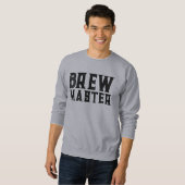 ビールのマスタービールTシャツ スウェットシャツ (正面フル)