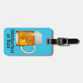 ビールのラゲッジタグのマグカップ ラゲッジタグ (正面横)