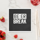 ビールの休憩 スタンダードランチョンナプキン (インサイチュ)