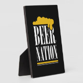 ビールの国 フォトプラーク (側面)