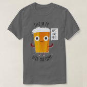 ビールの圧力 Tシャツ (デザイン正面)