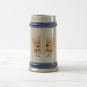 ビールの季節を知らせる2杯 ビールジョッキ