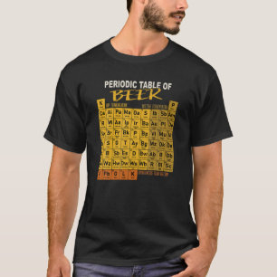 ビールの定期テーブル – クラフトビールスタイル醸造所 Tシャツ