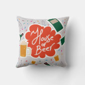 ビールの家 クッション (裏面)