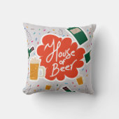 ビールの家 クッション (正面)
