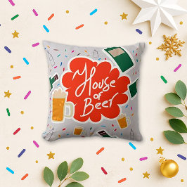 ビールの家 クッション