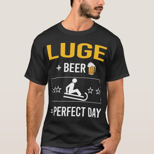 ビールの日のルジュ・ルガー Tシャツ (正面)