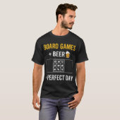 ビールの日ボードゲーム Tシャツ (正面フル)