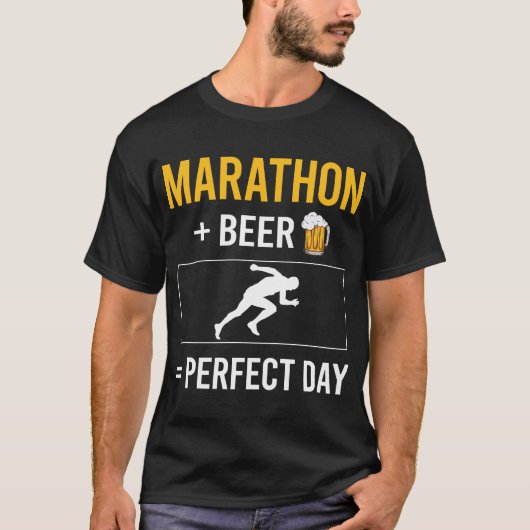 ビールの日マラソン Tシャツ (正面)