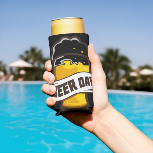 ビールの日 スリム缶クーラー (インサイチュ プール)