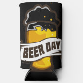 ビールの日 スリム缶クーラー (正面)