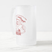 ビールの最もすばらしい時間 フロストグラスビールジョッキ (正面左)