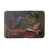 ビールの最後の一滴がパーティー終了 バスマット (正面)