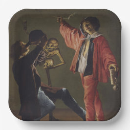 ビールの最後の一滴がパーティー終了 ペーパープレート