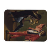 ビールの最後の一滴がパーティー終了 マグネット (横)