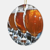 「ビールの栄光あるビール」クリスマス装飾品 セラミックオーナメント (左)