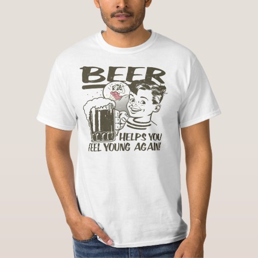 ビールの泉 Tシャツ (正面)