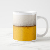 ビールの泡が閉まる ジャンボコーヒーマグカップ (右)