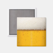ビールの泡が閉まる マグネット (正面/裏面)