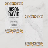 ビールの点 |ホップ 名刺 (正面/裏面)