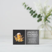 ビールの点 | 小麦 | ブルワリー 名刺 (スタンド正面)