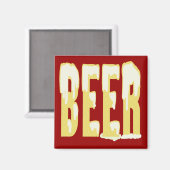 ビールの磁石 マグネット (正面/裏面)