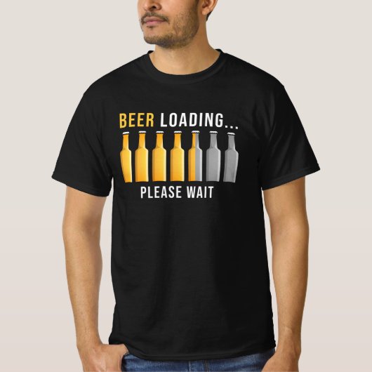ビールの積載 Tシャツ (正面)