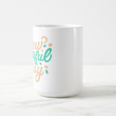 「ビールの良い日」クラシック コーヒーマグカップ (中央)