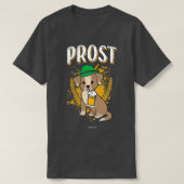 ビールの贈り物Tをプロスト Tシャツ (デザイン正面)