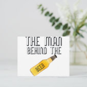 ビールの陰にいる人 ポストカード (スタンド正面)