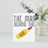 ビールの陰にいる人 ポストカード (スタンド正面)