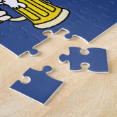 ビールの飲み方の問題 ジグソーパズル (側面)