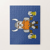 ビールの飲み方の問題 ジグソーパズル (縦)