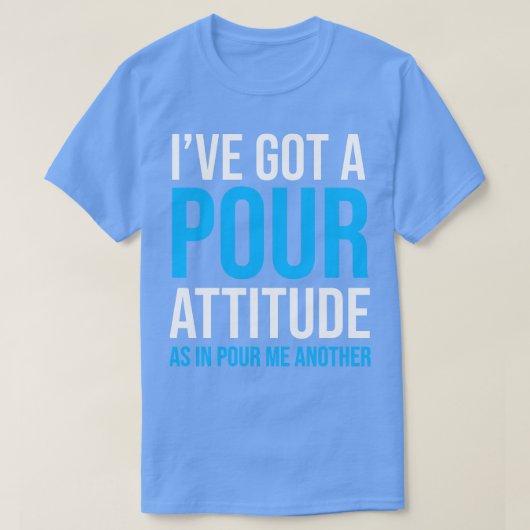 ビールの飲み注ぎ姿勢 Tシャツ (デザイン正面)