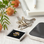 ビールの飲み物誰もが誕生の背後にいくつかの飲み物 キーホルダー (側面)