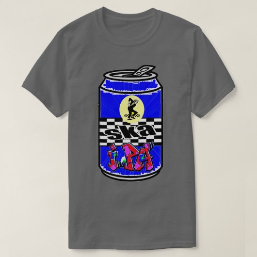 ビールの飲み物 Tシャツ (デザイン正面)
