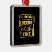 ビールの飲み込み屋 メタルオーナメント (右)