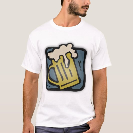 ビールのTシャツだ Tシャツ (正面)