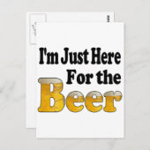 ビールはこちら ポストカード (正面/裏面)