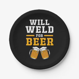 ビールはウェルダーの方が好い ペーパープレート