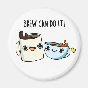 ビールはコーヒーおもしろいの紅茶パンができる マグネット