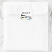 ビールはコーヒーおもしろいの紅茶パンができる ラウンドシール (バッグ)