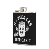 ビールはビールは飲めないおもしろいパーティー フラスク (左)