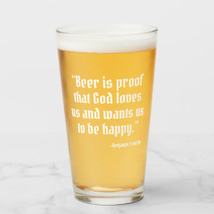 ビールはプルーフおもしろいビール引用文 タンブラーグラス