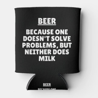ビールは問題を解決しないから 缶クーラー