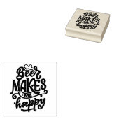 ビールは嬉しい ラバースタンプ (押印)