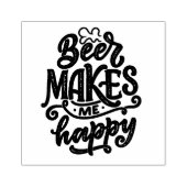 ビールは嬉しい ラバースタンプ (インプリント)