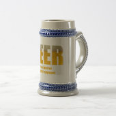 ビールは朝食だけじゃない ビールジョッキ (正面右)